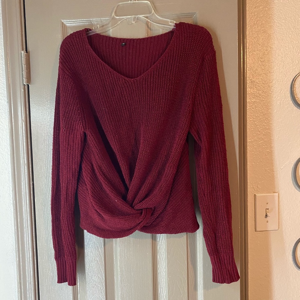 Cross sweater shirt